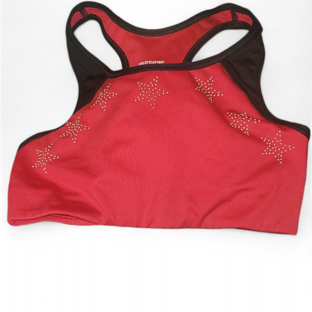 VS PINK Sz S Red Sports Bra